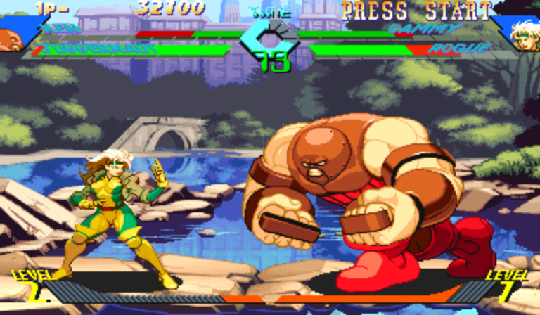 X-Men Vs. Street Fighter (Euro 960910) Screenshot 1